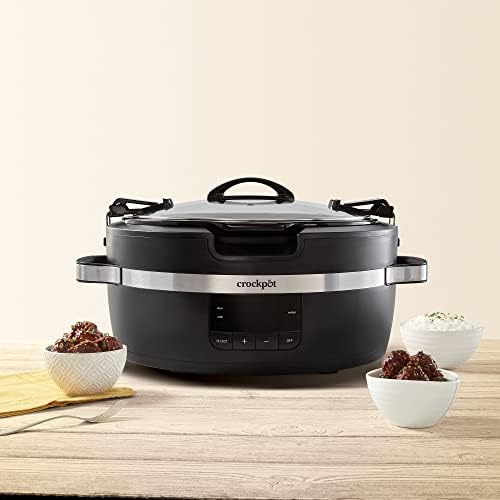 Thermoshield 6 Quart Slow Cooker with Carry Handles - Curated Catalog I5