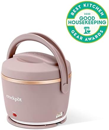 Electric Lunch Box Food Warmer 20oz – Blush Pink - Curated Catalog F6