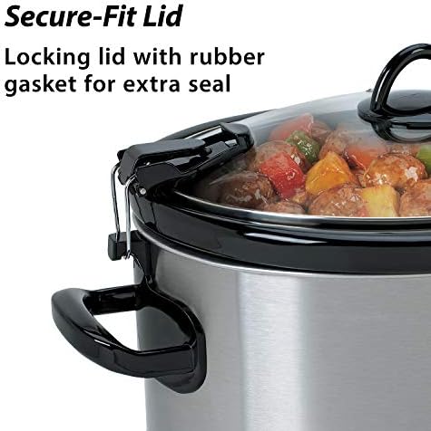 Cook & Carry 6 Quart Portable Slow Cooker - Curated Catalog Q8