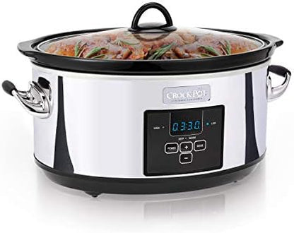 7 Quart Programmable Slow Cooker – Polished Platinum - Curated Catalog Q2