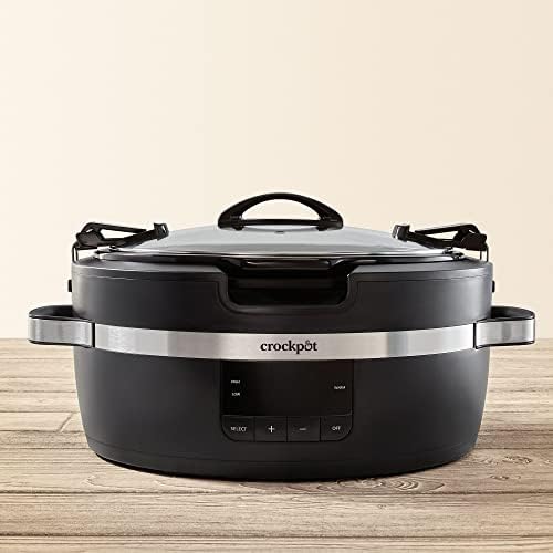Thermoshield 6 Quart Slow Cooker with Carry Handles - Curated Catalog I5