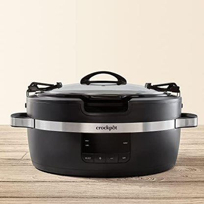 Thermoshield 6 Quart Slow Cooker with Carry Handles - Curated Catalog I5