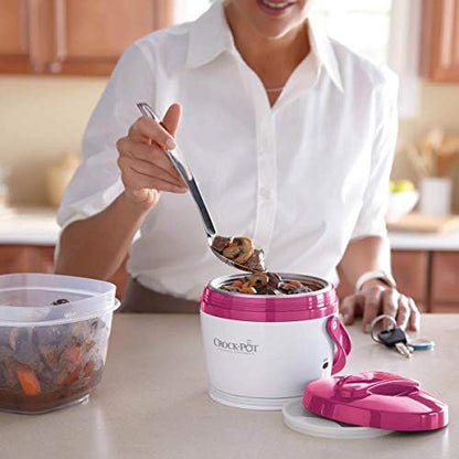 Lunch Crock Portable Food Warmer 20oz – Pink - Curated Catalog G7