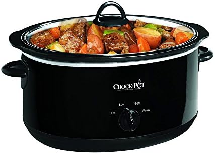 8 Quart Manual Slow Cooker – Black - Curated Catalog V9