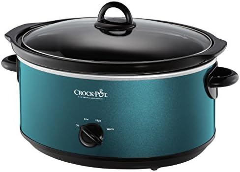 7 Quart Manual Slow Cooker – Turquoise - Curated Catalog P2