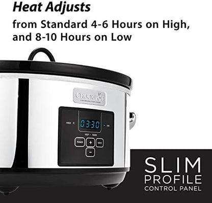 7 Quart Programmable Slow Cooker – Polished Platinum - Curated Catalog Q2
