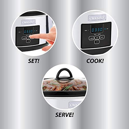 7 Quart Programmable Slow Cooker – Polished Platinum - Curated Catalog Q2