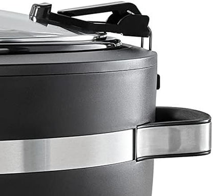 Thermoshield 6 Quart Slow Cooker with Carry Handles - Curated Catalog I5