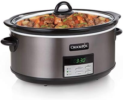 8 Quart Programmable Slow Cooker with Auto Warm - Curated Catalog V6