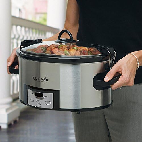 Cook & Carry 6 Quart Programmable Slow Cooker - Curated Catalog X9
