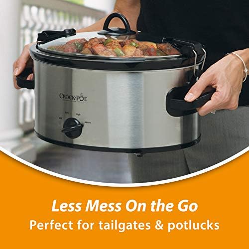 Cook & Carry 6 Quart Portable Slow Cooker - Curated Catalog Q8
