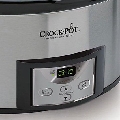 Cook & Carry 6 Quart Programmable Slow Cooker - Curated Catalog X9