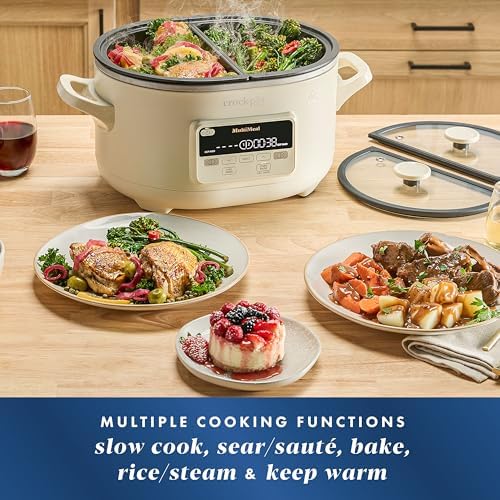 MultiMeal Multicooker with Programmable Slow Cooker - Curated Catalog F7