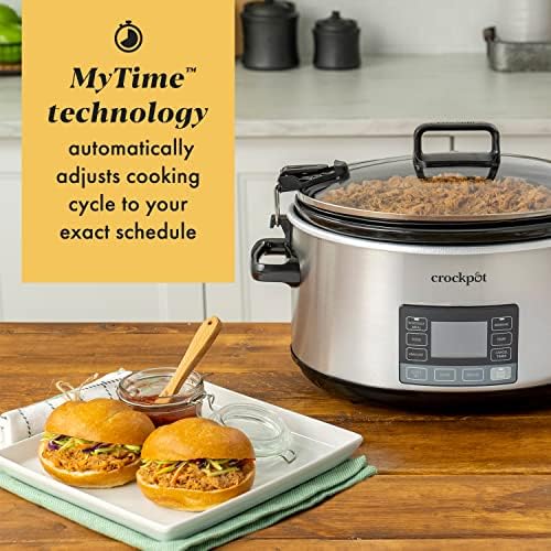 7 Quart Portable Programmable Slow Cooker with Timer - Curated Catalog X8