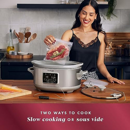 7 Quart Programmable Cook & Carry Slow Cooker - Curated Catalog U0