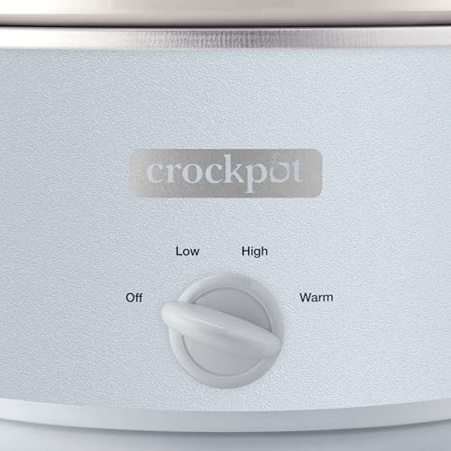 4.5 Quart Manual Slow Cooker – Macaroon Blue - Curated Catalog H6