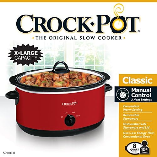 Express Crock 8 Quart Programmable Slow Cooker - Curated Catalog U1