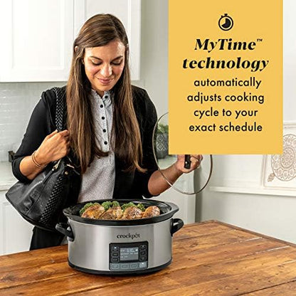 MyTime 6 Quart Programmable Slow Cooker - Curated Catalog J8