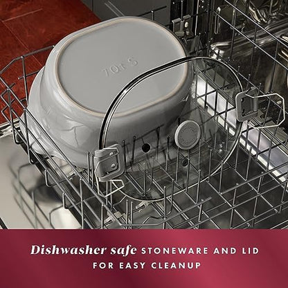 7 Quart Programmable Cook & Carry Slow Cooker - Curated Catalog U0