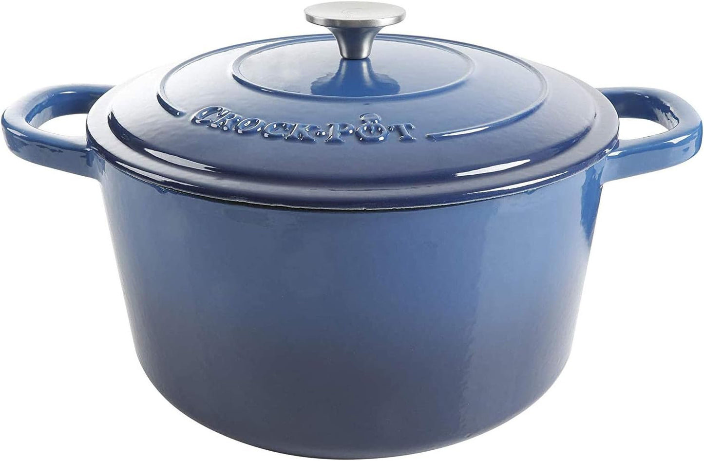 3 Quart Enameled Cast Iron Dutch Oven – Aqua - Curated Catalog M9