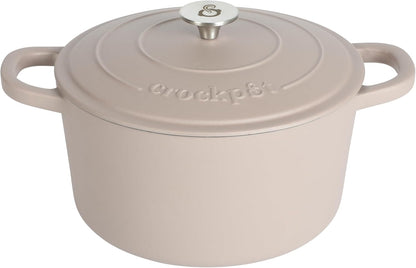 3 Quart Enameled Cast Iron Dutch Oven – Aqua - Curated Catalog N1