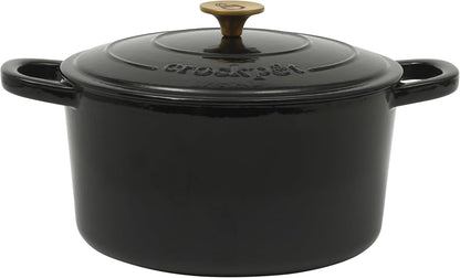 3 Quart Enameled Cast Iron Dutch Oven – Aqua - Curated Catalog M9