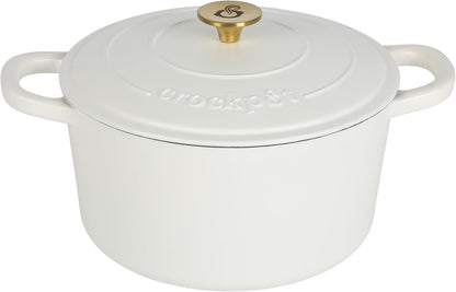 3 Quart Enameled Cast Iron Dutch Oven – Aqua - Curated Catalog M9
