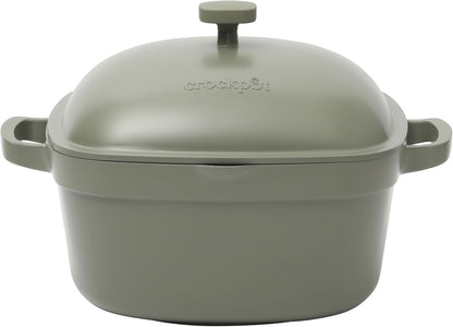 3 Quart Enameled Cast Iron Dutch Oven – Aqua - Curated Catalog M9