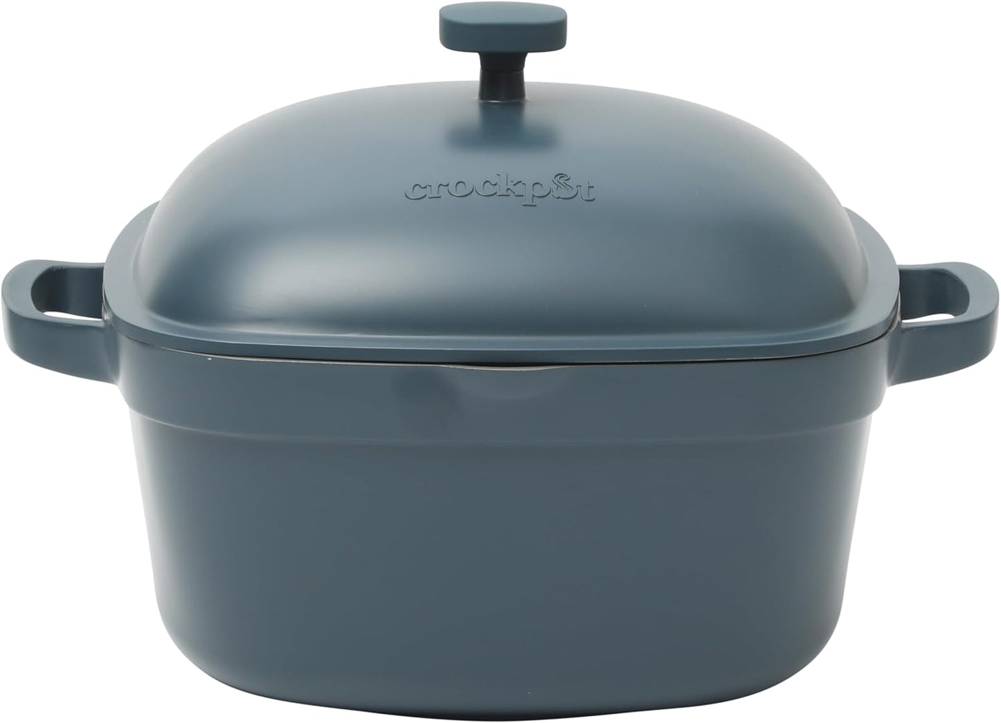 3 Quart Enameled Cast Iron Dutch Oven – Aqua - Curated Catalog N1