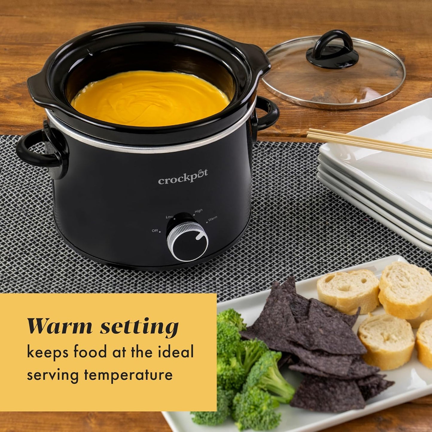 2 Quart Mini Slow Cooker – Classic Compact Cooker - Curated Catalog I6